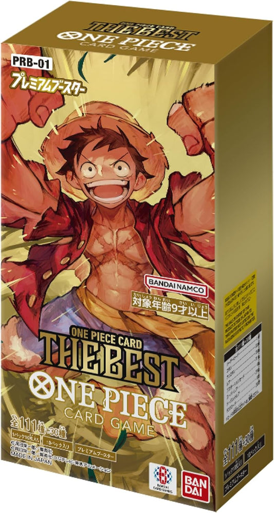 BANDAI ONE PIECE Card Game Premium Booster ONE PIECE CARD THE BEST