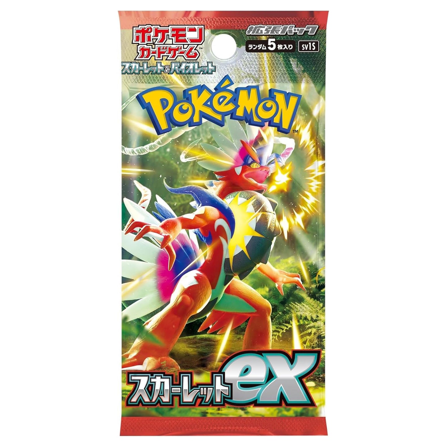 Booster Pokémon sv1s "Scarlet ex"